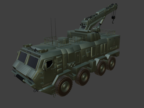 Military ARV 3D मॉडल