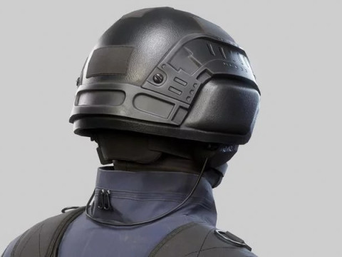 Modern US Soldier Modello 3D