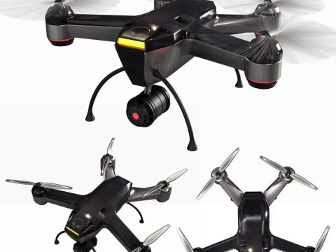 Tactical Drone 3D Modell