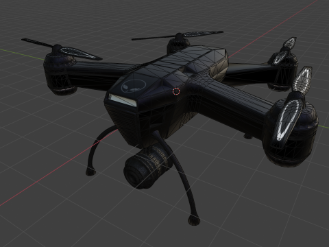Tactical Drone 3D Модель