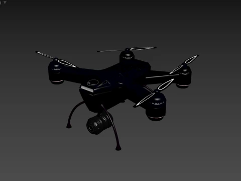 Tactical Drone 3D Model