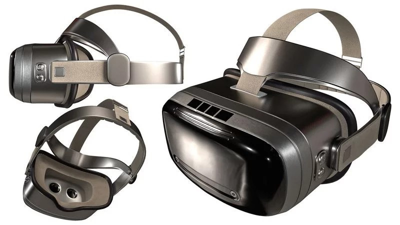 Casque VR Modèle 3D .c4d .max .obj .3ds .fbx .stl .blend