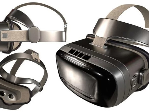VR-Headset Modello 3D
