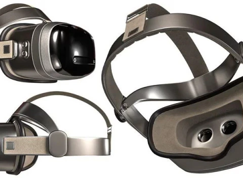 VR-Headset 3D Model