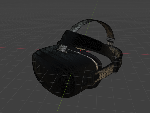 Casque VR Modèle 3D