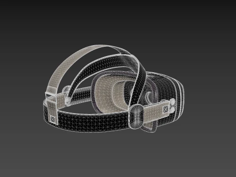 VR-Headset 3D Model