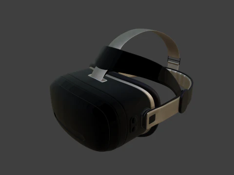 VR-Headset 3D Model