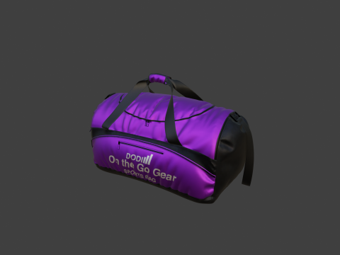 Sports Bag Modello 3D