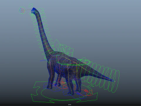 Brachiosaure Modèle 3D
