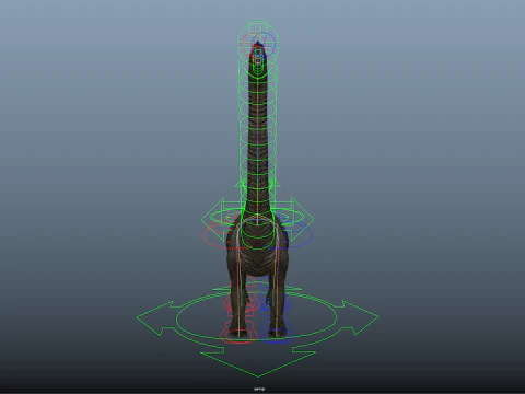 Brachiosaure Modèle 3D
