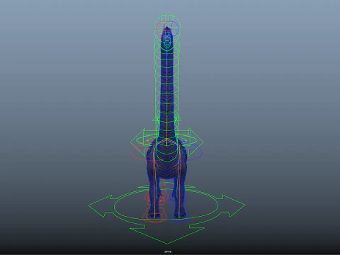 Brachiosaure Modèle 3D