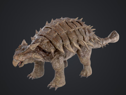 Ankylosaurus 3D Modell