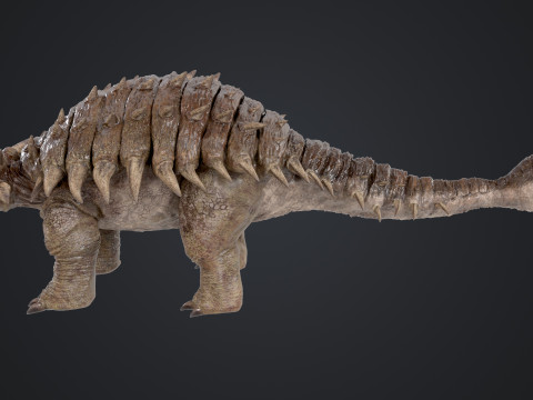 Ankylosaurus 3D Modell