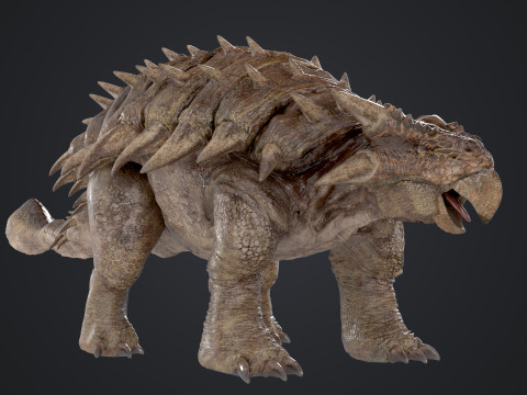 Ankylosaurus 3D Modell