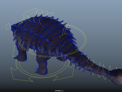 Ankylosaurus 3D Modell