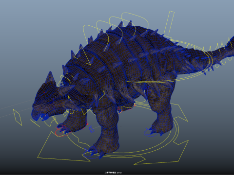 Ankylosaurus 3D Modell
