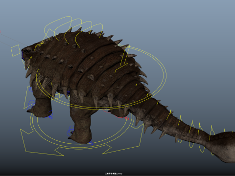 Ankylosaurus 3D Modell