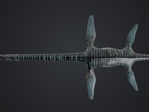 Elasmosaurus Model 3D