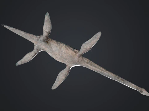 Elasmossauro Modelo 3D