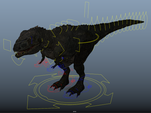 南方巨兽龙 3D 模型