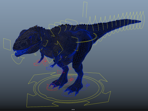 南方巨兽龙 3D 模型