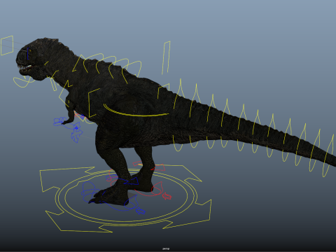 南方巨兽龙 3D 模型