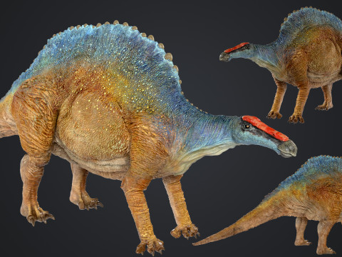 Ouranosaurus 3D Модель