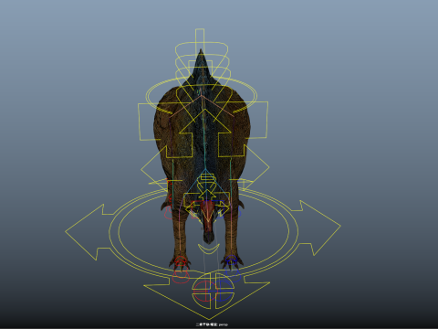 Ouranosaurus 3D Модель