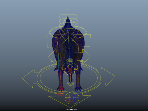 Ouranosaurus 3D Модель