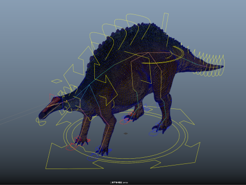 Ouranosaurus 3D Модель