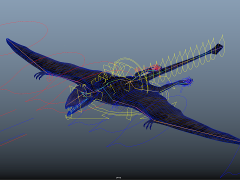 Peteinosaurus 3D Model