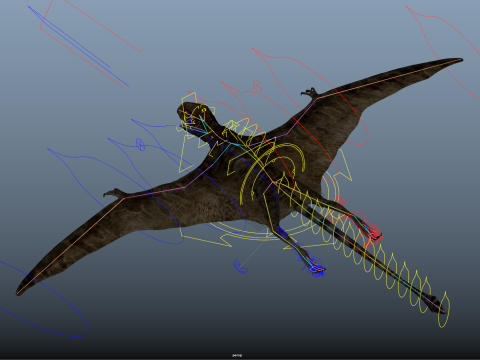 Peteinosaurus 3D Model