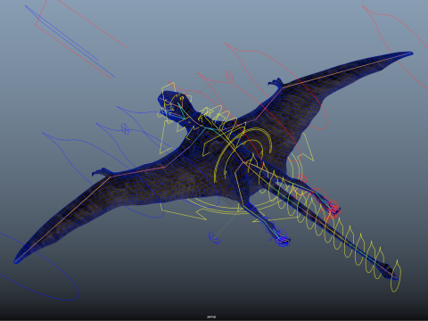 Peteinosaurus 3D Model