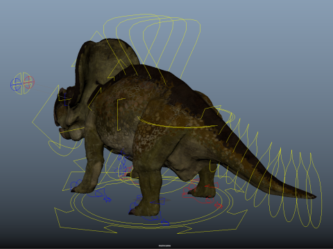 Protoceratops Model 3D