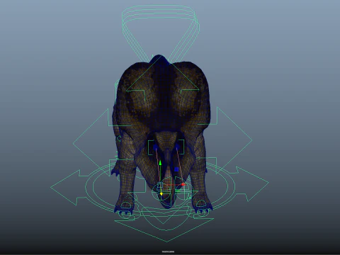 Protocer&aacute;tops Modelo 3D