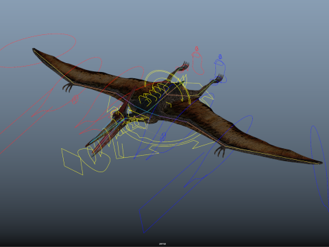 Pteranodon Modelo 3D