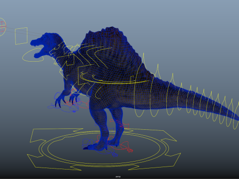 Spinosaurus 3D Modell