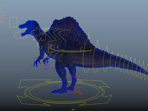 Spinosaurus 3D Model