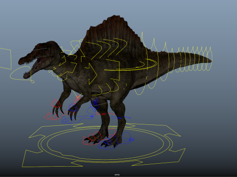 Spinosaurus 3D Modell