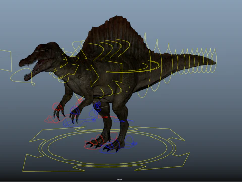 Spinosaurus 3D Model