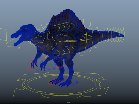 Spinosaurus 3D Modell