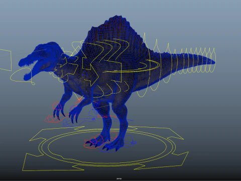 Spinosaurus 3D Model