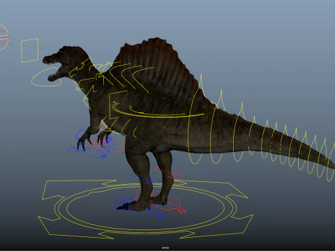 Spinosaurus 3D Model