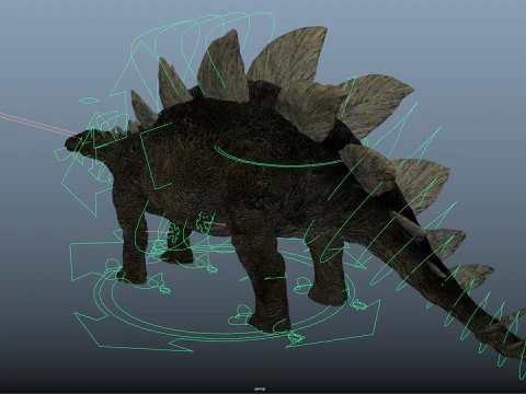 Stegosaurus 3D Model