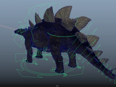 Stegosaurus 3D Model