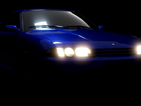 닛산 스카이라인 GT-R R32 3D 모델