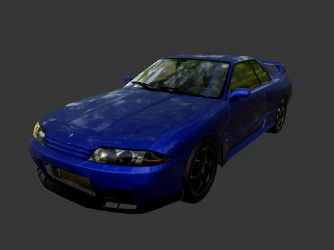 닛산 스카이라인 GT-R R32 3D 모델