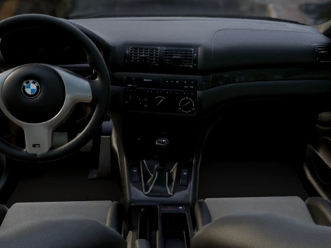M3 GTR 3D Model