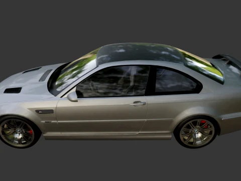 M3 GTR 3D Model