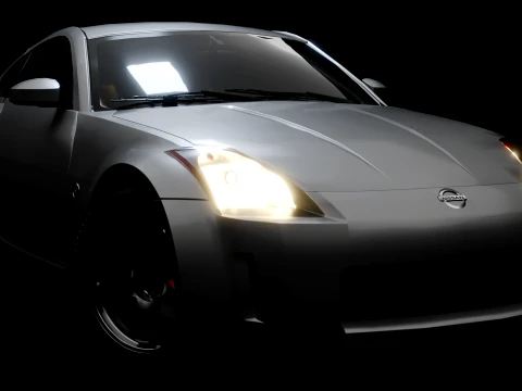 닛산 350Z 3D 모델